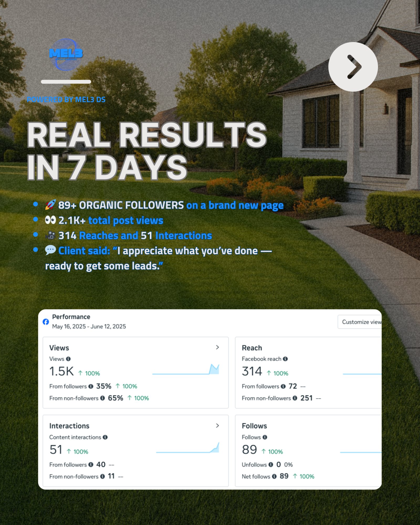 Real results in 7 days